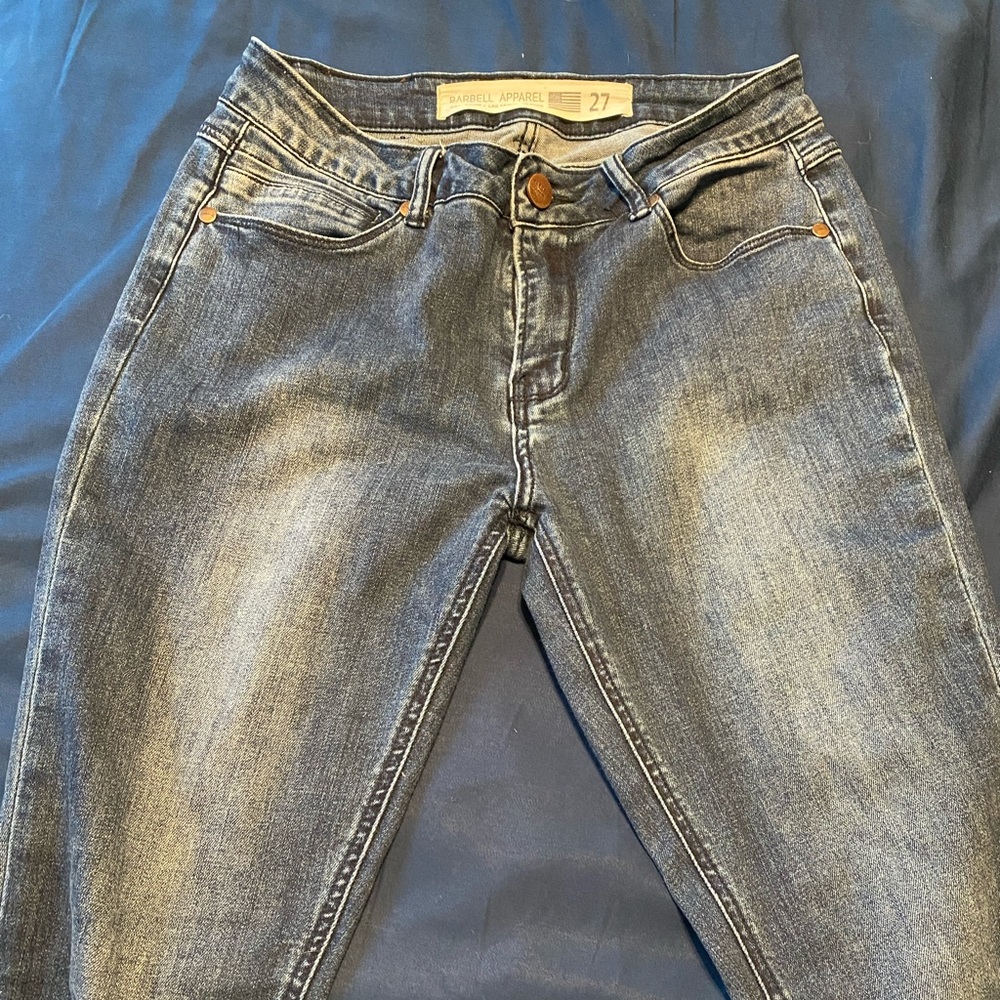 Barbell Apparel Skinny Jeans Womens Size 27